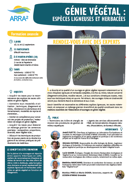 Prog formation GV espèces 2025