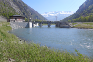 Barrage hydroélectrique de Livet-Gavet - © BIOTEC